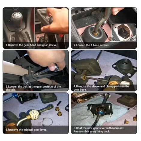 Manette de vitesse courte de haute qualité pour Peugeot 206 1999-2000 (1/5)