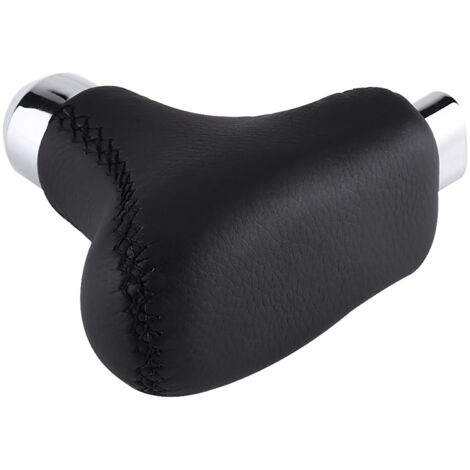 Protège-Poire Manuelle en Cuir PU Couverture de Bouton de Vitesse Automatique Noir Universal