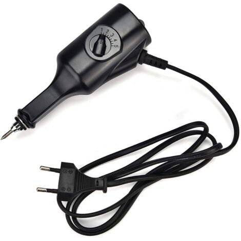 Graveur électrique, Stylo de Micro-Gravure Professionnel, Kit D'outils de Gravure Bricolage pour Bijoux En Métal, Verre, Céramique, Plastique, Machine de Gravure Sur Métal Gravure Lettrage Stylo (1/5)