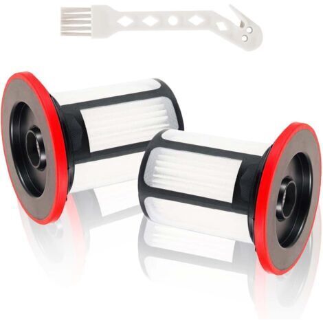 Applicable 2 filtres pour aspirateur Bosch Unlimited 6 - Pièces détachées - Filtre de rechange - Remplace (avec brosses) (1/5)