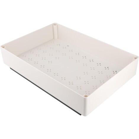 Tiroirs coulissants pour cuisine et placard – Installation rapide sans perçage – Dimensions 27x40x9 cm – Acier au carbone avec revêtement noir