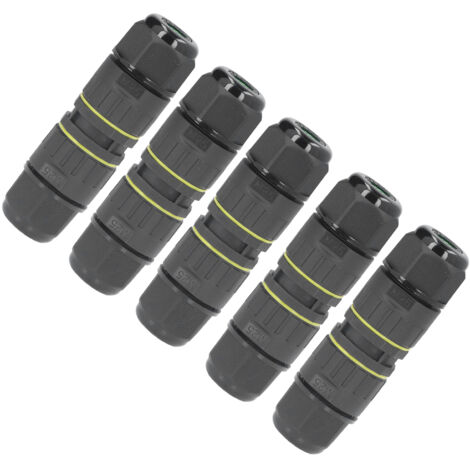 Boîte de jonction IP68 pour LED extérieurs - EW-M25B-3P - 5 pièces waterproof (9-12mm) (1/5)