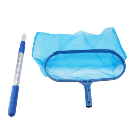 Épuisette pour Piscine avec Pôle Télescopique et Maille Fine – Nettoyage Rapide des Bassins et Tubs (1/5)