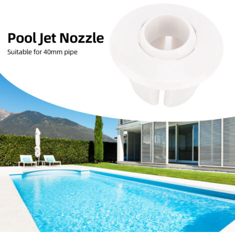 Jet de Piscine PVC, 2 Pièces, Diamètre 25mm, Compatible Conduite 40mm (1/5)