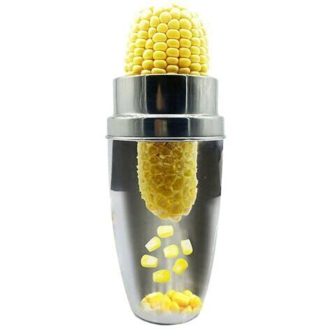 Corn husker, corn cob peeling tool, corn cob remover, stainless steel, corn cob crusher tool, for husking and peeling corn cobs