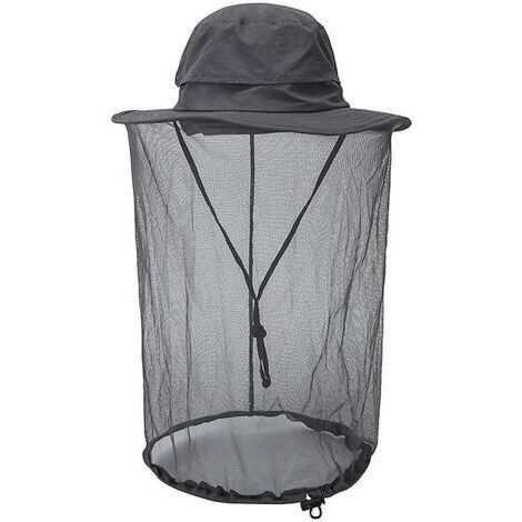 Hat for Men and Women Gardening Hiking Fishing Sun Hat with Mesh Mosquito Net