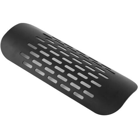 Noir Bouclier thermique de protection d'échappement, couvre-calandre de tuyau de tuyau de silencieux de moto universel pour pare chaleur echappement pare chaleur echappement+bouclier thermique pot