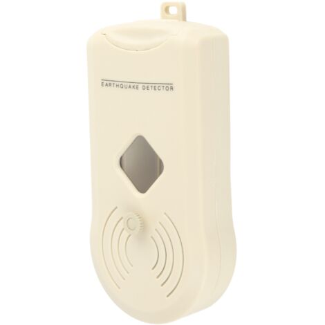Détecteur de Séisme - Alarmes Préventives pour Sécurité Familiale - Kit Blanc ABS (1/5)