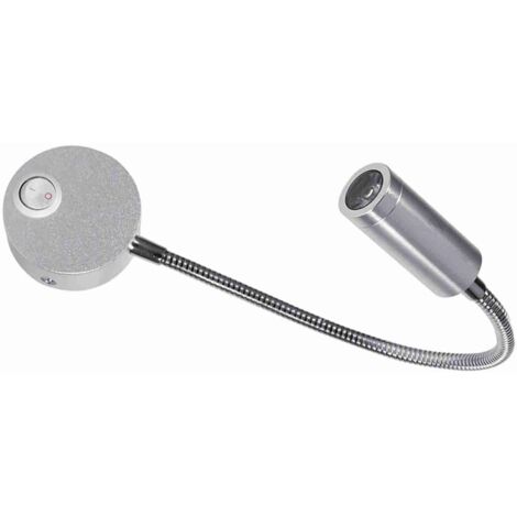 Lampe de Lit LED à Flexible Double Lumière Blanc Chaud 3W AC85-265V pour Lecture et Bureau (1/5)