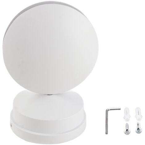 Luminaire mural LED - Lampe d'applique ronde lumineuse 10W, lumière blanche AC85-265V pour salle de séjour