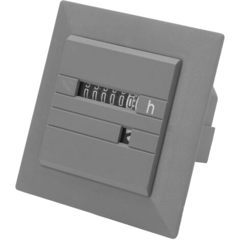 Compteur Horloge Industriel - Minuteur Digital avec Cadran et Fixation pour 220VAC (1/5)