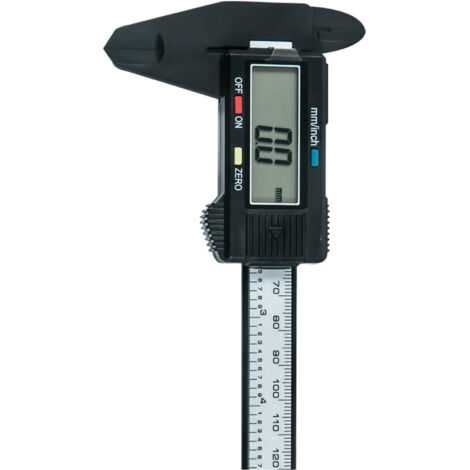 [Palpeur Électronique] pour Mesure de Diamètres Internes et Externes avec Ecran LCD, Matière Plastique Noir (1/5)