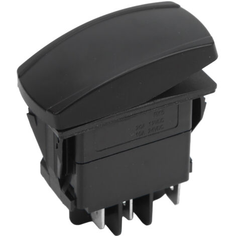 Interrupteur à bascule LED 5 broches pour barres lumineuses On/Off IP66 12V/24V pour véhicules (1/5)