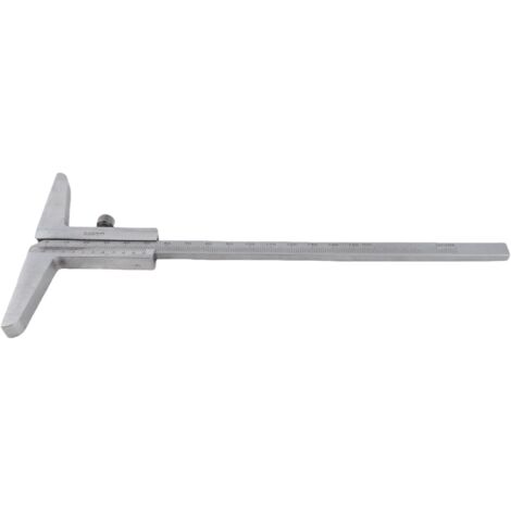 Jauge de Profondeur Vernier High Carbon Steel 0-150mm, modèle Professionnel avec Boîte de Protection (1/5)