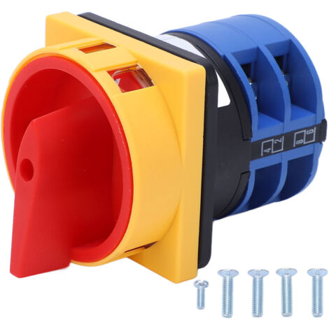 Interrupteur de Commutation Universel à Verrouillage et Cam Selector 32A AC240V/440V