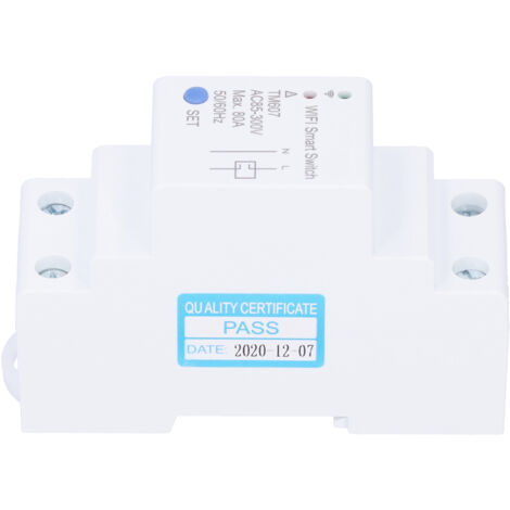 Compteur WiFi Intelligent avec Timer et Contrôle à Distance TM607 80A AC85‑300V - Industriel & Connecté (1/5)