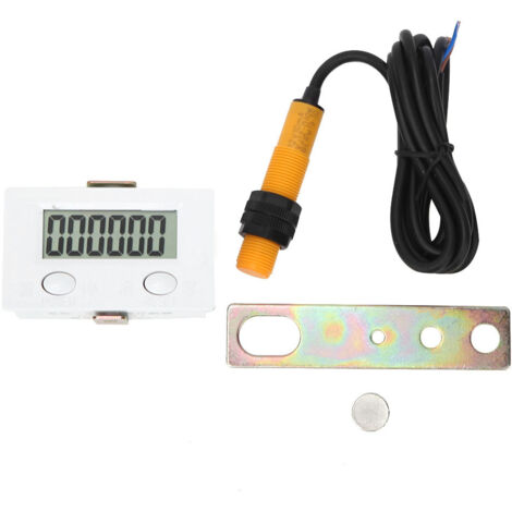 Compteur Électronique avec Commutateur Inductif   6 Digits BEM-6C12φ + Afficheur LCD