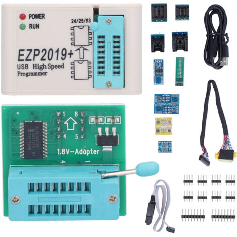 Programmateur USB SPI BIOS Flash EEPROM - Lecteur/Gravure Circuits Logiques Programmable EZP2019