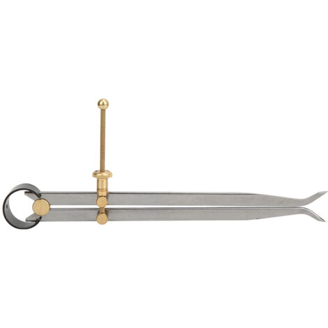 Diviseur à Ressort avec Pied Plat et Intérieur Calibré Carbon Steel & Brass Étincelage 200mm (1/5)