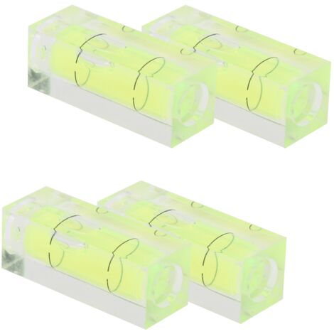 Niveau à Bulles Square 4 Pièces Petit Format pour 3D Printer et Mesure de Précision ABS (1/5)