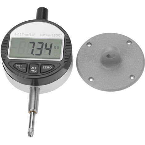 Palpeur Digital à Grand écran pour Mesure Machining, Alimentation par Cellules, 0-12.7mm