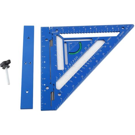 Équerre pour Charpente Équerre Rafter Équerre Triangulaire Professionnelle pour Mesures et Angulation (1/5)