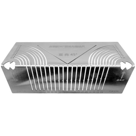 Outil de Marquage Angle 90 AccuGuide Professionnel Stainless Steel pour Tuyaux Soudure Cintrage (1/5)