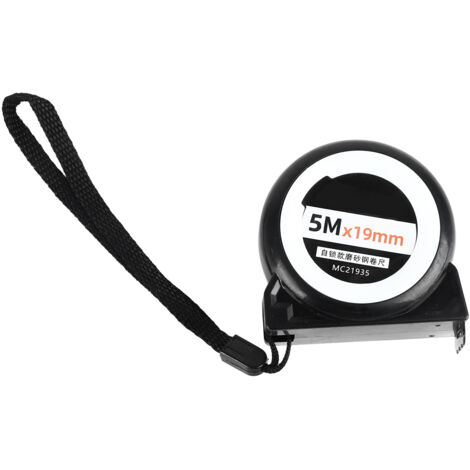 Ruban à Mesurer Autobloquant - Ruban à Mesurer en Acier Haute Précision 5m 19mm Aspect Maté (1/5)