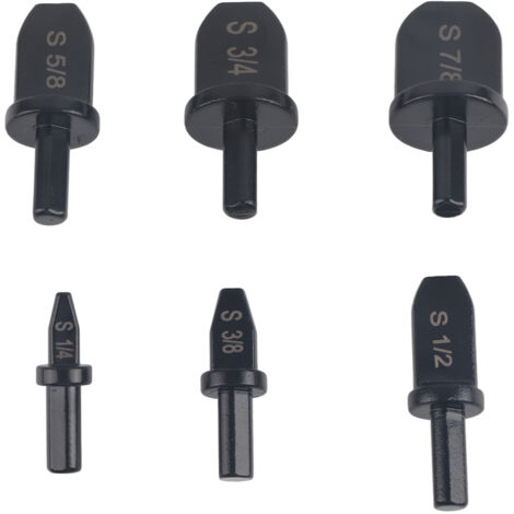 Kit Swaging Tool et Reamer en Acier Inoxydable - Set 6 Pièces avec Poignée Hex-Tri pour Tubage Cuivre (1/5)