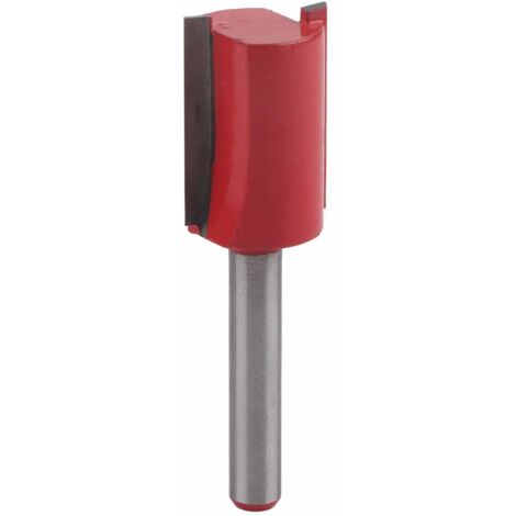 Fraise droite à 2 dents, prolongée, 1/4" pour le bois et MDF - Trimming et slotting CNC (1/5)