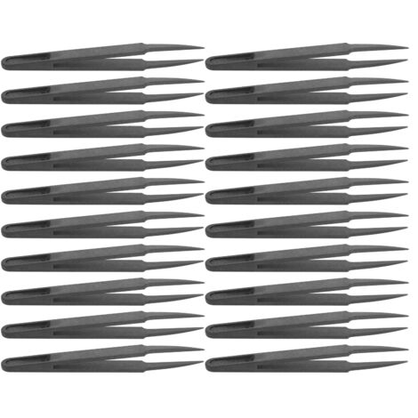 Pinces Anti-Static en Fibre de Carbone 93303 - Lot de 20 Pièces pour Réparation Industrielle Haute Précision (1/5)