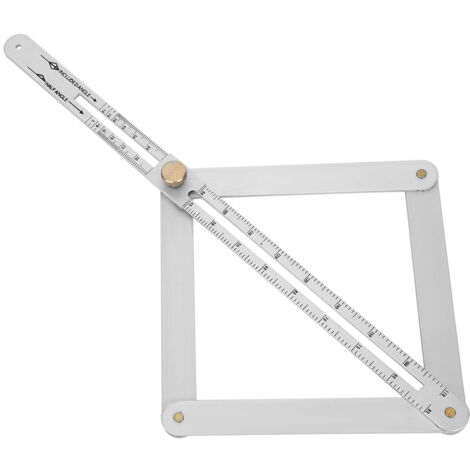 Règle Goniomètre pour Mesure d'Angles Intérieurs et Extérieurs - Modèle Multifonction 15 pouces (1/5)
