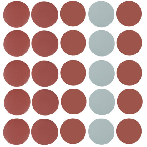 Set de papier abrasif - 25 disques ponçage et polissage multi-grains (P800 à P3000) pour métaux et bois (1/5)