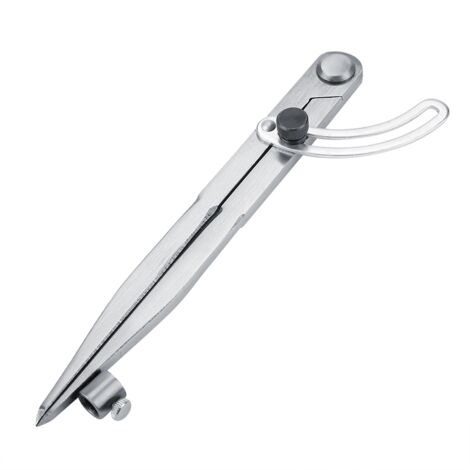 Compas pour cuir avec margeur rotatif de 200 mm en acier carbone (1/5)