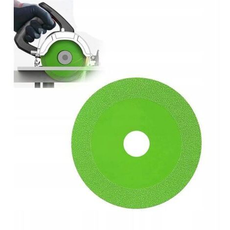 Lame diamantée Virella 125 mm pour une coupe précise du verre, du grès et du carrelage (1/5)