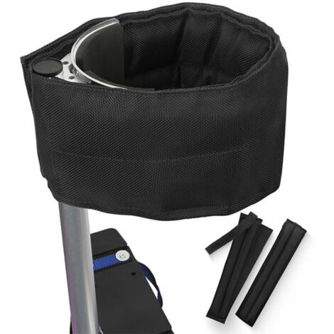 Échasses rembourrées pour cloisons sèches avec sangles réglables, bretelles confortables et sangles pour les jambes. (1/4)