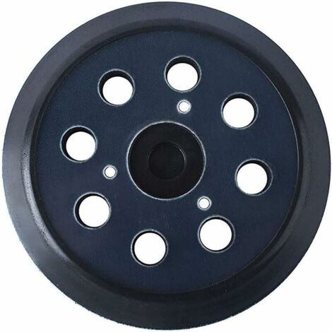 125mm Plateau de ponçage Compatible avec Makita 743081–8 Remplacer le BO5010 BO5041K – Disques de ponçage à 8 trous (1/5)