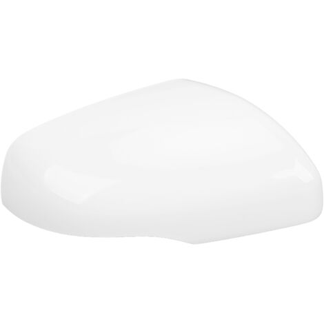 Capote de miroir de pare-brise ABS Blanc Protection contre intempéries pour Mondeo Mk5 Berline Estate 2014-2020 Droite (1/5)