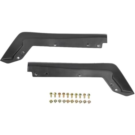 Paires de Plaque de Protection Latérale pour Subaru WRX STi 2015-2016 en Plastique Noir (1/4)