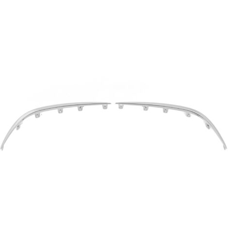 Jeu de Garnitures de Grille pour Pare‑Chocs Mercedes‑Benz E‑Class W213 Exclusive Line Pré‑Facelift 2017‑2020 – 2 pièces Chromées (1/5)