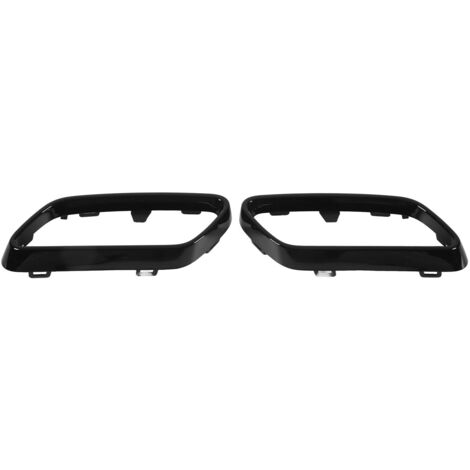 Habillage pour embouts de tuyaux d'échappement pour Mercedes-Benz C‑Class W206/S206 AMG Line 2022+ noir brillant ABS (1/5)