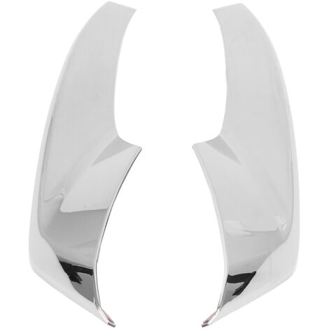 Baguettes de pare‑chocs avant ABS chromées avec fixation par collage pour Mazda 3 2019‑2021 - 2 pièces (1/5)