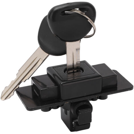 Barre de verrouillage de boîte à gants MB846665 Cylindre d'assemblage avec 2 clés pour Mitsubishi Montero 1992-2000