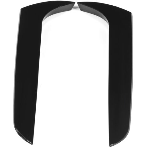 Kit de Spoilers Latéraux Vitre Arrière ABS Noir Brillant pour Audi A4 B8 Allroad Avant 2009-2016