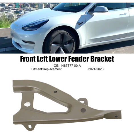 Supporte de pare-chocs inférieur gauche, pour Tesla Model Y 2021‑2023 ...