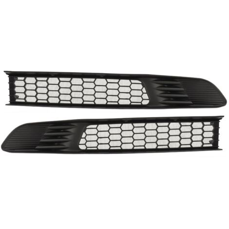 Grille pare-chocs avant à deux pièces en ABS noir pour Tesla Model 3 2017-2023 (1/5)
