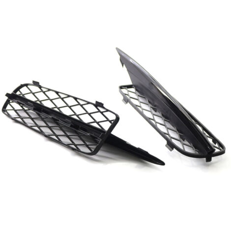 Grille Front BMW X5 E70 2007-2010 ABS Plastique Noir Set 1 Paire (1/4)