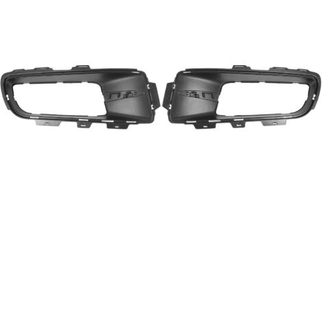 Grille de protection pour phares antibrouillard de pare-chocs avant X5 E70 2007-2010 ABS - Lot de 2 pièces (1/5)
