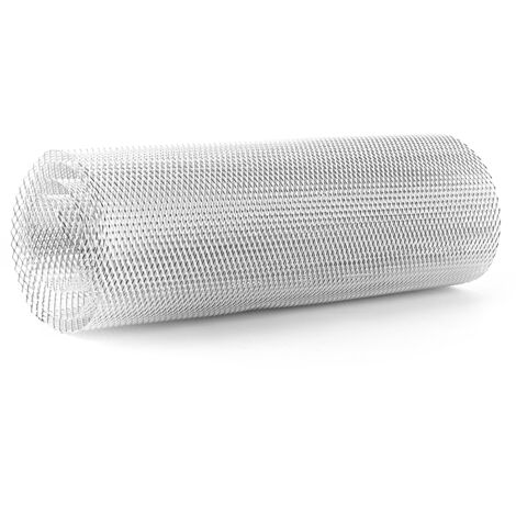 Grille Mesh pour Pare-Choc - Aluminium Alloy Rhombique 3x6mm 100x33cm - Grille Universelle (1/5)