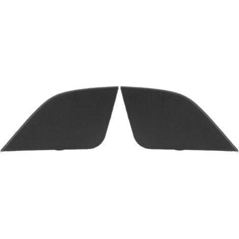 Capot de trou d'œillet d'accroche pour bumper avant 53285‑0r080 ABS noir 2 pièces remplacement RAV4 2016‑2018 (1/5)